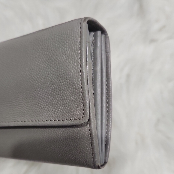 🔹️LANVIN🔹️Gray Women wallet With Box - Picture 3 of 15